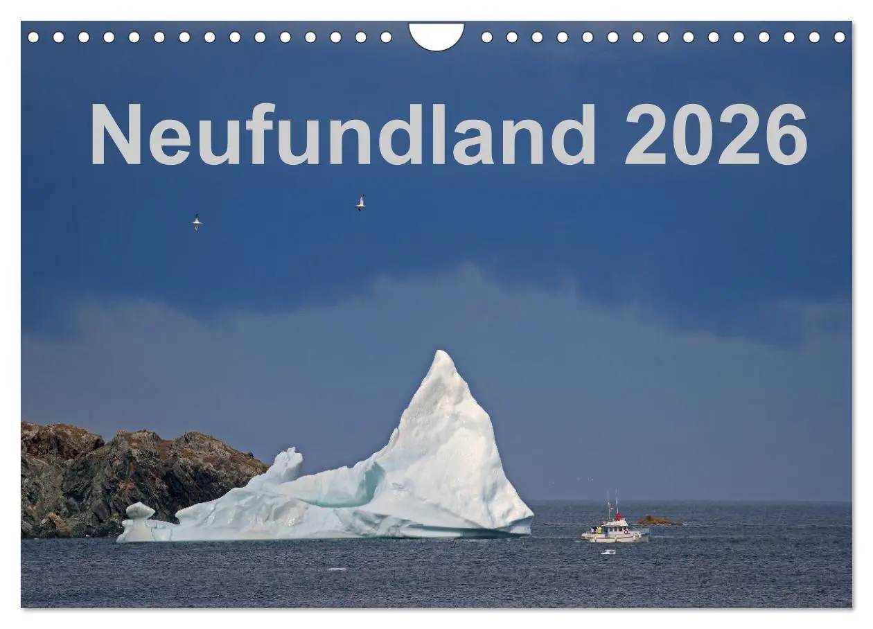 Cover: 9783457671863 | Neufundland 2026 (Wandkalender 2026 DIN A4 quer), CALVENDO...