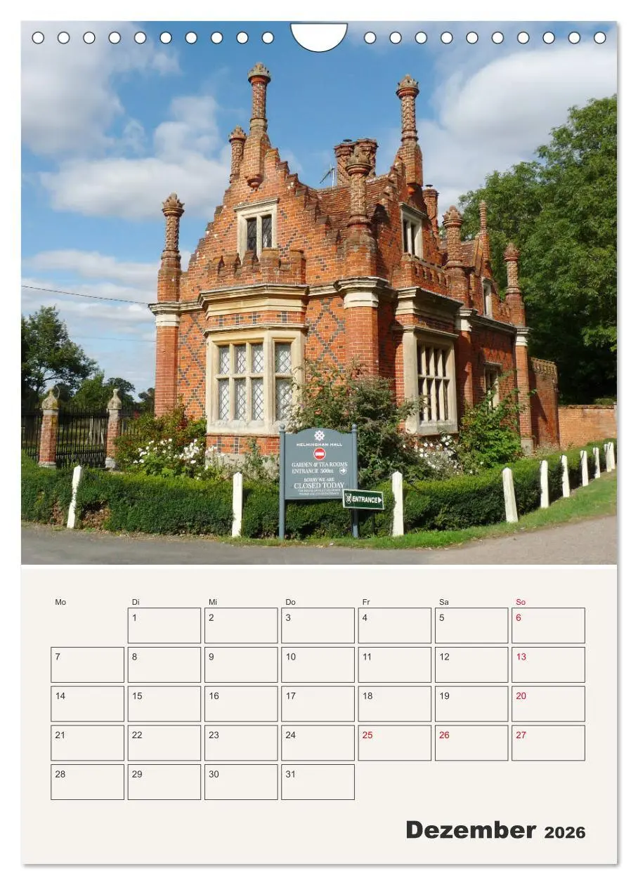 Bild: 9783516381863 | Lovely England Wunderschöne Reiseeindrücke (Wandkalender 2026 DIN...