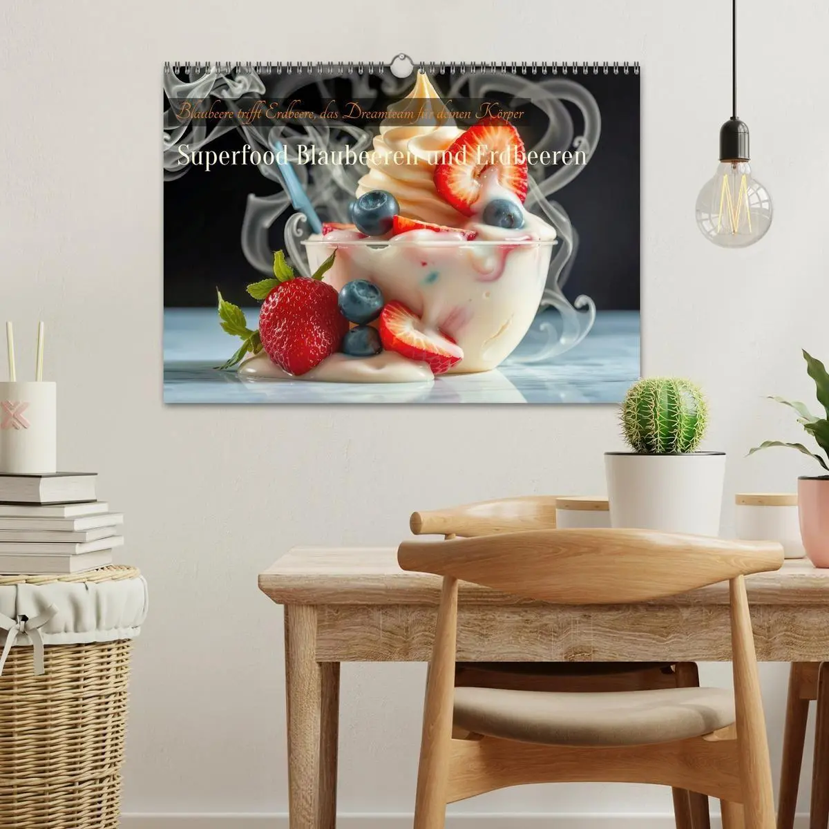 Bild: 9783516691863 | Superfood Blaubeeren und Erdbeeren (Wandkalender 2026 DIN A3 quer),...