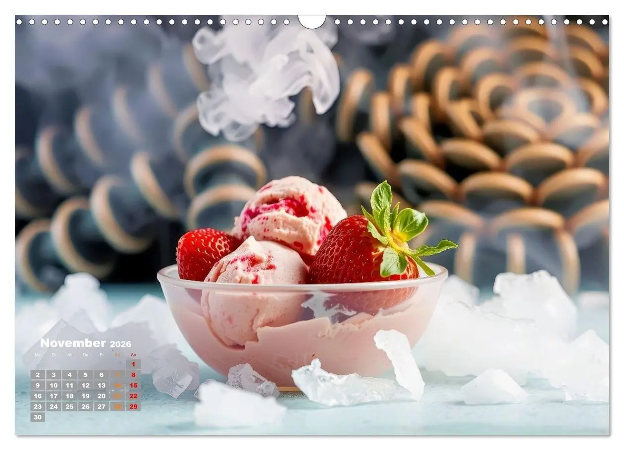 Bild: 9783516691863 | Superfood Blaubeeren und Erdbeeren (Wandkalender 2026 DIN A3 quer),...