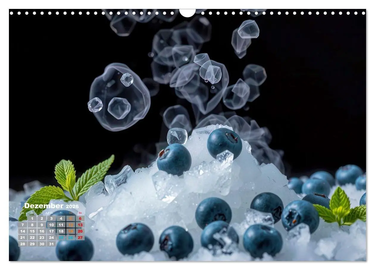 Bild: 9783516691863 | Superfood Blaubeeren und Erdbeeren (Wandkalender 2026 DIN A3 quer),...