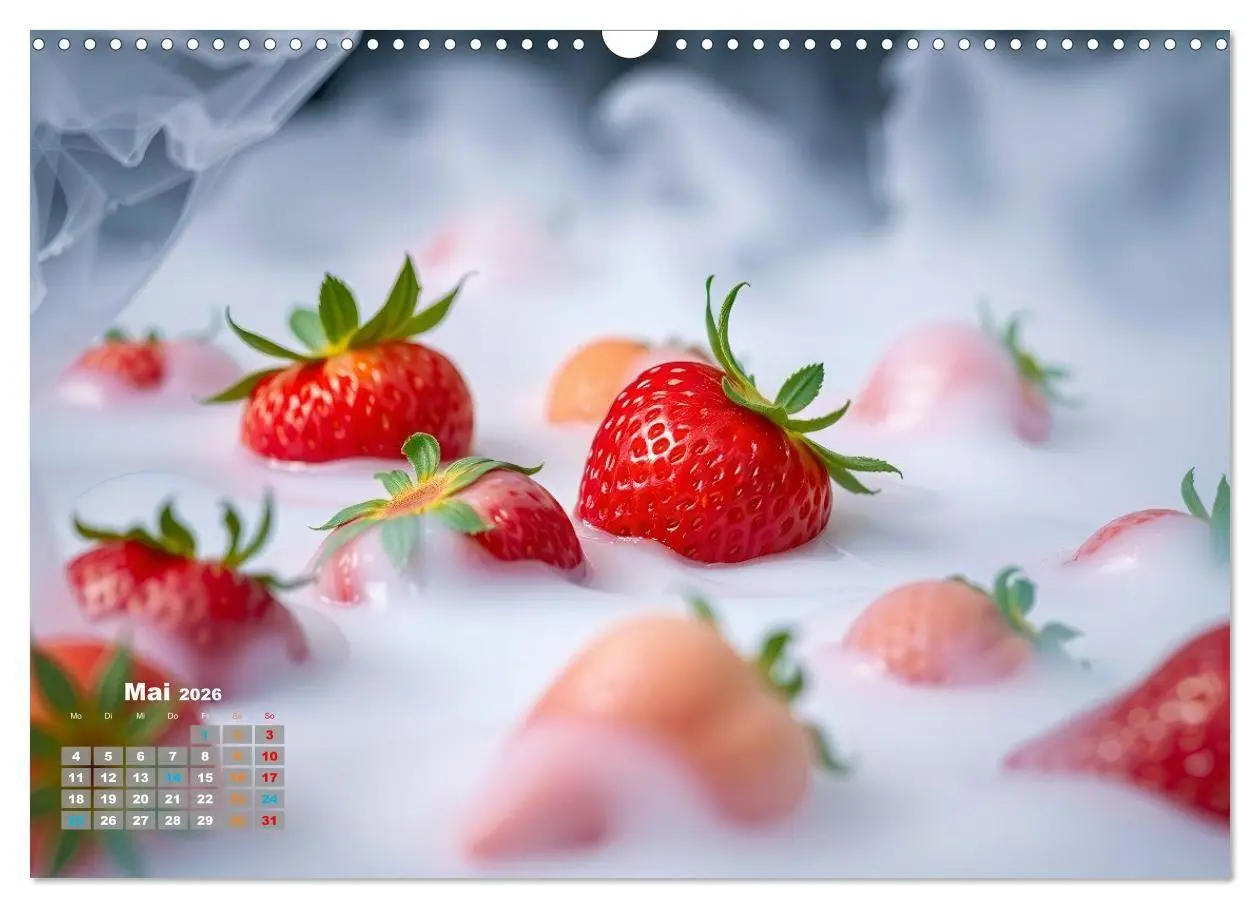 Bild: 9783516691863 | Superfood Blaubeeren und Erdbeeren (Wandkalender 2026 DIN A3 quer),...