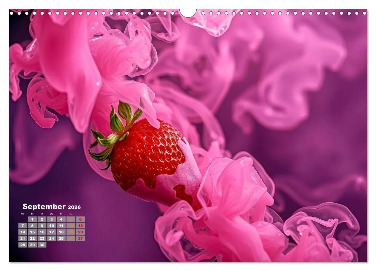 Bild: 9783516691863 | Superfood Blaubeeren und Erdbeeren (Wandkalender 2026 DIN A3 quer),...