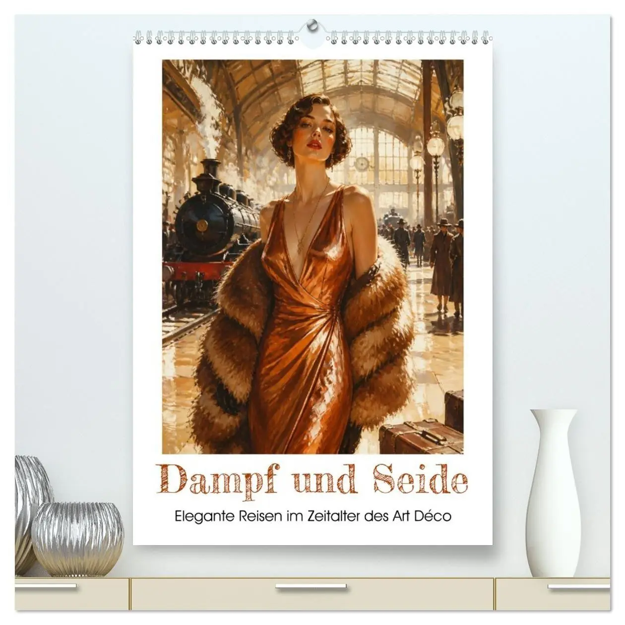 Cover: 9783594121863 | Dampf und Seide (hochwertiger Premium Wandkalender 2027 DIN A2...