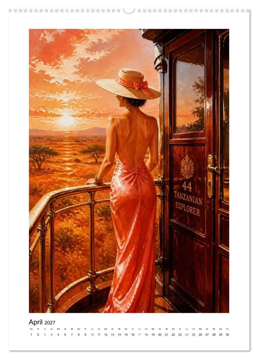 Bild: 9783594121863 | Dampf und Seide (hochwertiger Premium Wandkalender 2027 DIN A2...