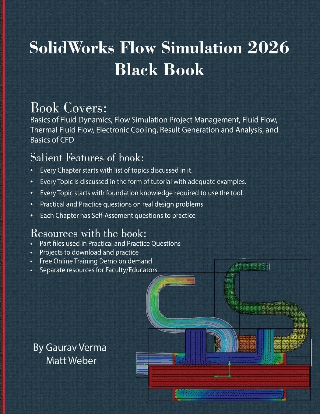 Cover: 9781774591963 | SolidWorks Flow Simulation 2026 Black Book | Gaurav Verma (u. a.)