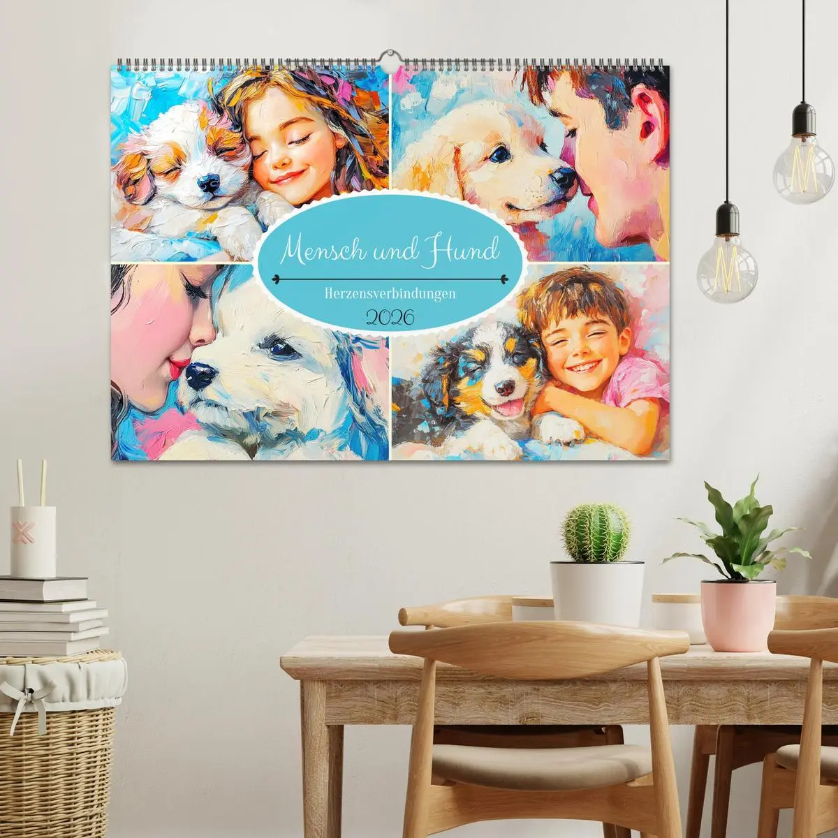 Bild: 9783457351963 | Mensch und Hund. Herzensverbindungen (Wandkalender 2026 DIN A2...