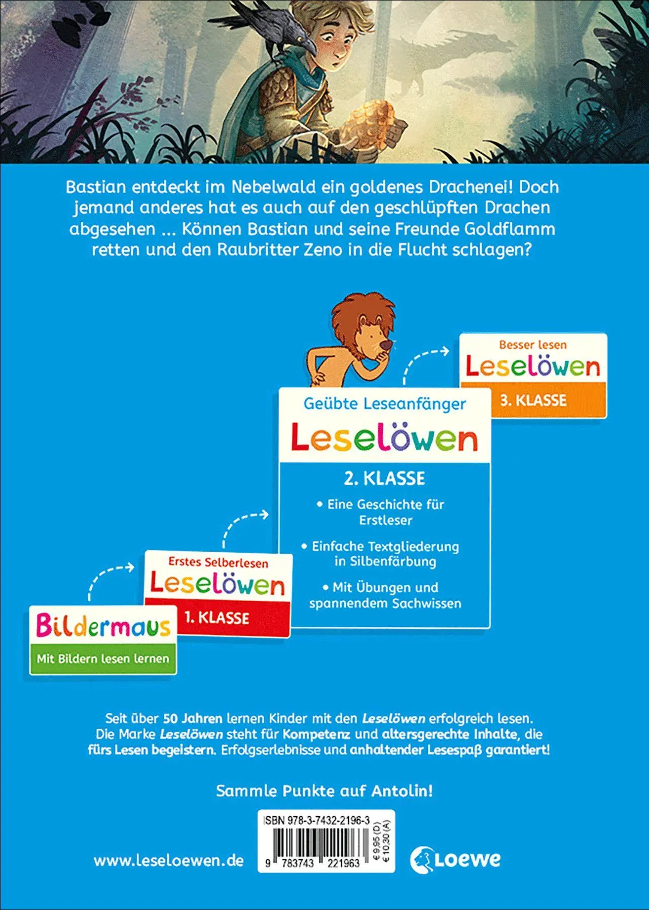 Bild: 9783743221963 | Leselöwen 2. Klasse - Der goldene Ritter und das Drachenei | Rose