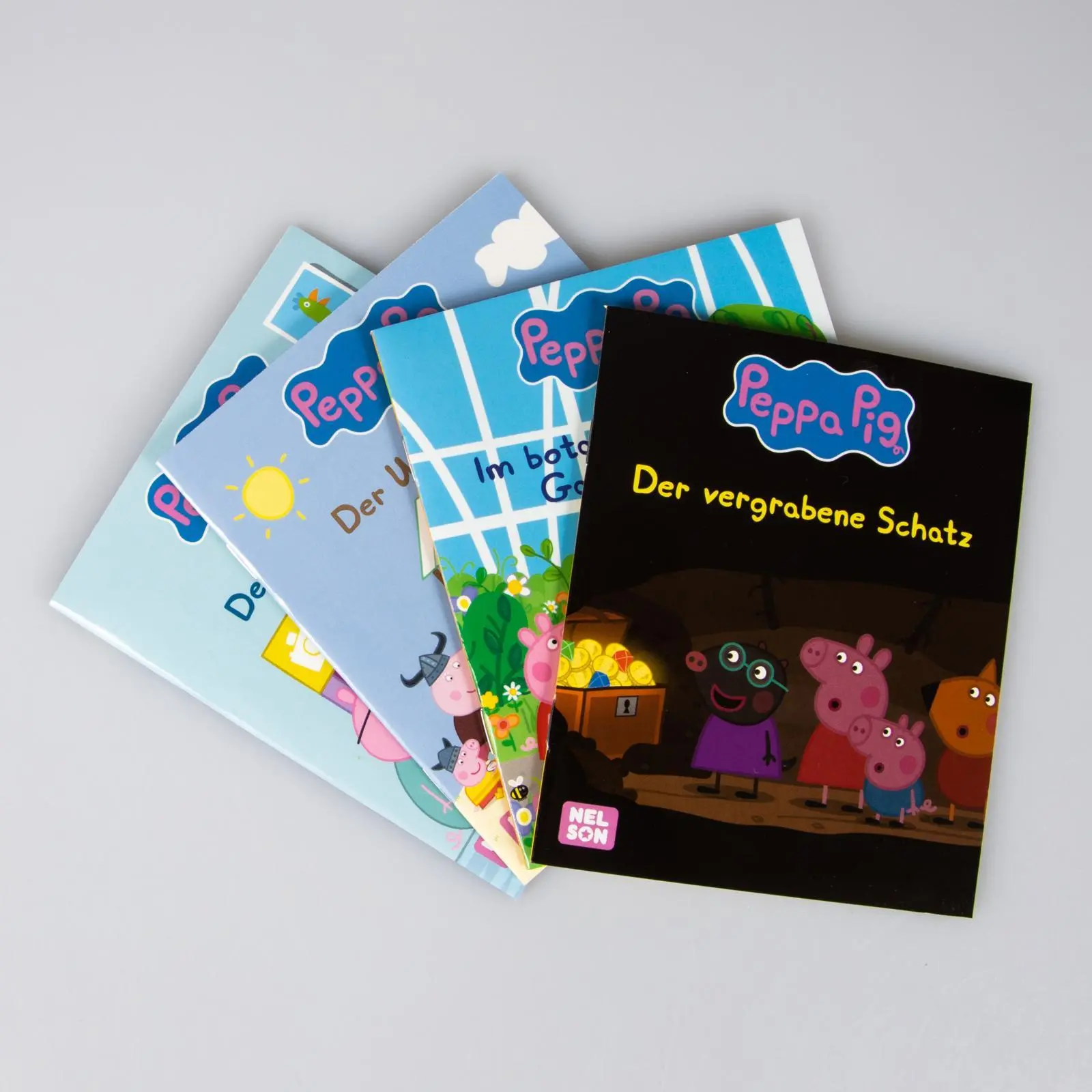 Bild: 9783845121963 | Nelson Mini-Bücher: 4er Peppa Pig 21-24 | Steffi Korda | Box | 20 S.