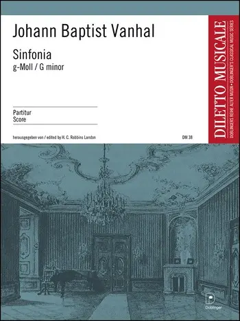 Sinfonia g-Moll für Orchester Partitur