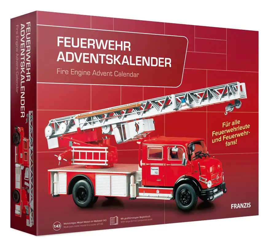 Cover: 4019631672063 | FRANZIS 67206 - Feuerwehr Adventskalender | Franzis | Adventskalender