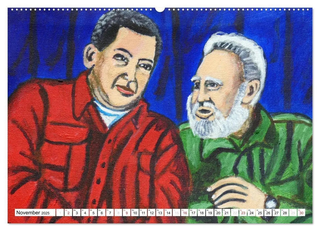 Bild: 9783435602063 | FIDEL CASTRO (hochwertiger Premium Wandkalender 2025 DIN A2 quer),...