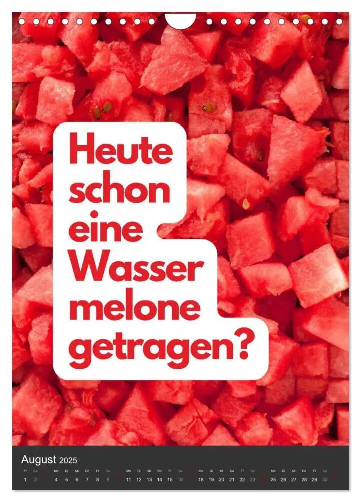 Bild: 9783457172063 | Tanz um den heißen Brei! (Wandkalender 2025 DIN A4 hoch), CALVENDO...
