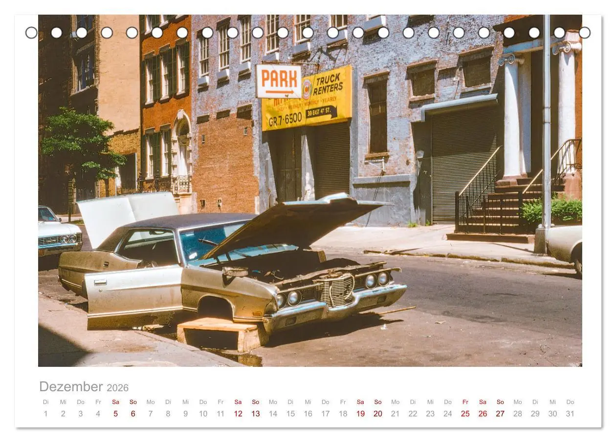 Bild: 9783457622063 | New York in 1975 (Tischkalender 2026 DIN A5 quer), CALVENDO...