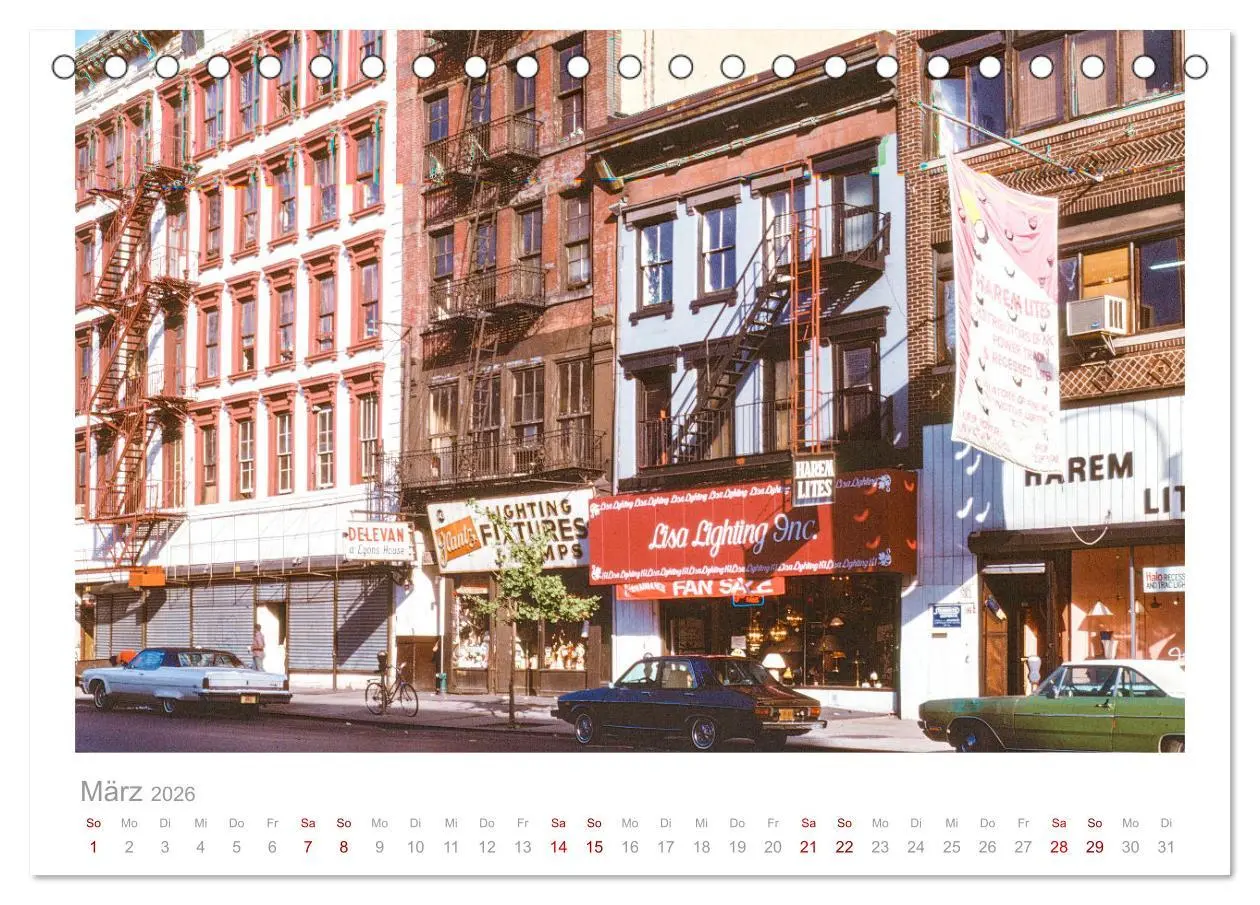 Bild: 9783457622063 | New York in 1975 (Tischkalender 2026 DIN A5 quer), CALVENDO...