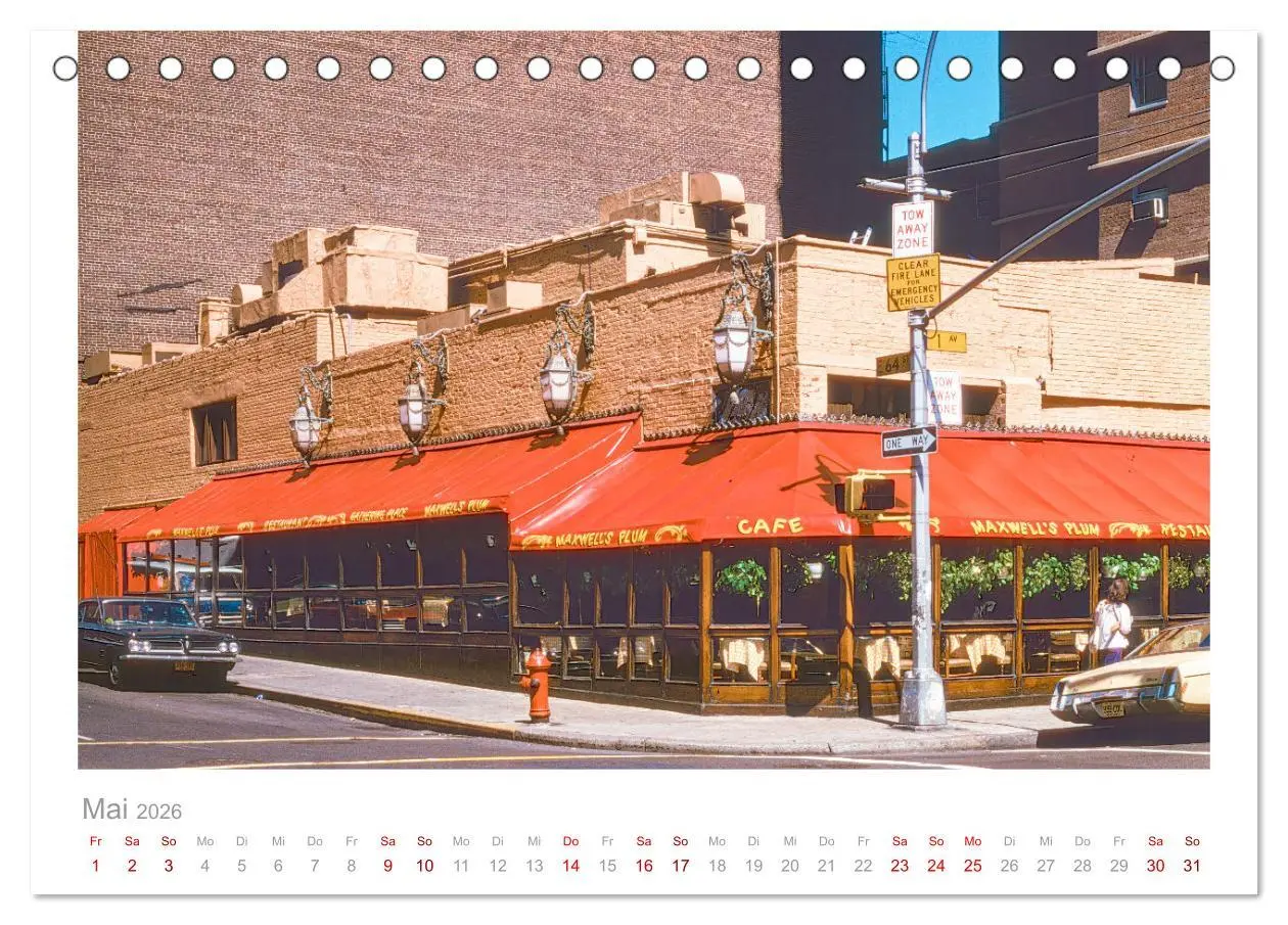 Bild: 9783457622063 | New York in 1975 (Tischkalender 2026 DIN A5 quer), CALVENDO...
