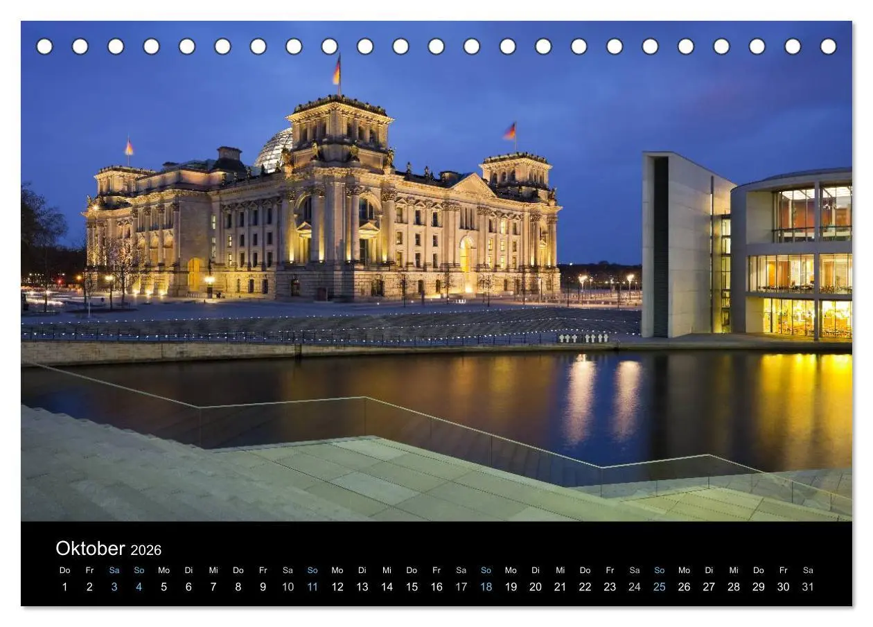 Bild: 9783516022063 | Metropolen zur blauen Stunde 2026 (Tischkalender 2026 DIN A5 quer),...