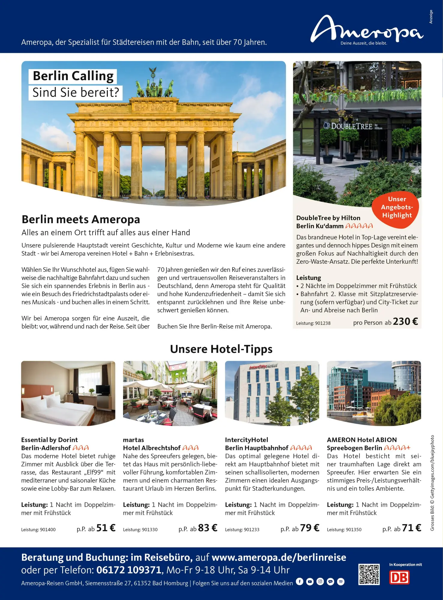Rückseite: 9783616012063 | DUMONT Bildatlas Berlin | Das praktische Reisemagazin zur Einstimmung.