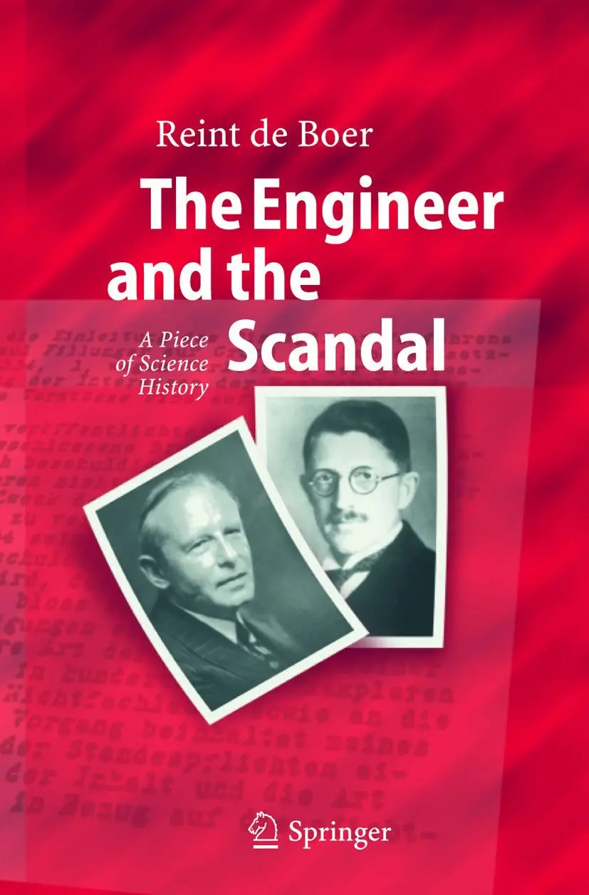 Cover: 9783642062063 | The Engineer and the Scandal | A Piece of Science History | Boer | x