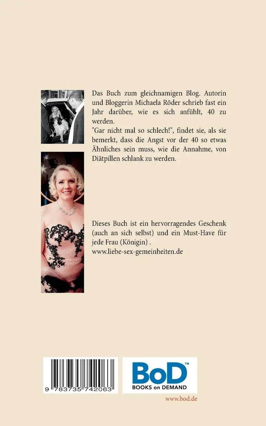 Rückseite: 9783735742063 | Hilfe, ich werde 40! | Oder: 40 und fabelhaft | Michaela Röder | Buch