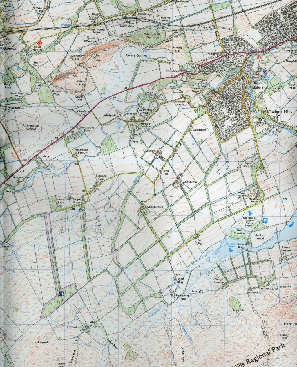 Bild: 9780319472163 | Pentland Hills | Ordnance Survey | (Land-)Karte | Karte/Landkarte