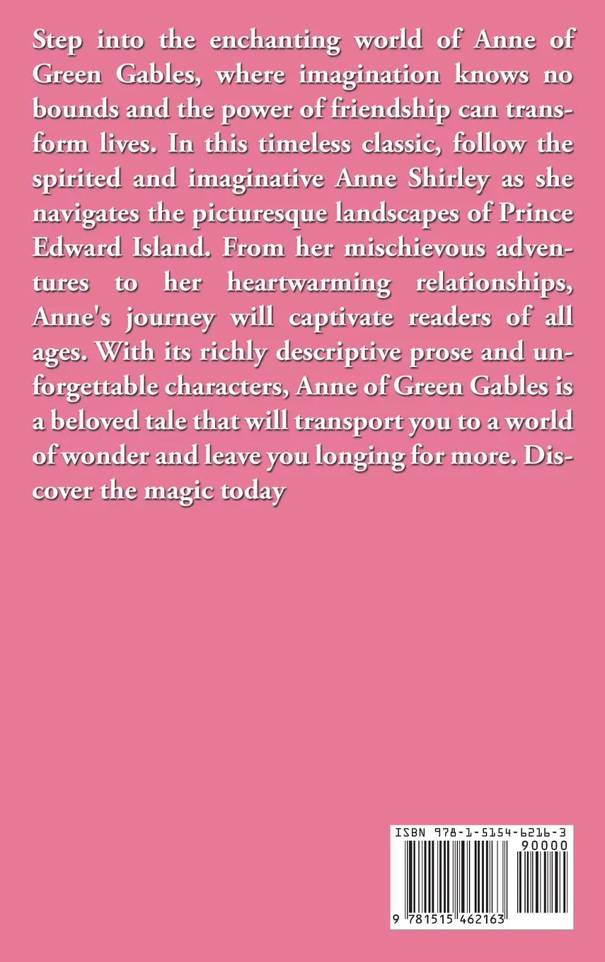 Rückseite: 9781515462163 | Anne of Green Gables (Illustrated Edition) | L. M. Montgomery | Buch