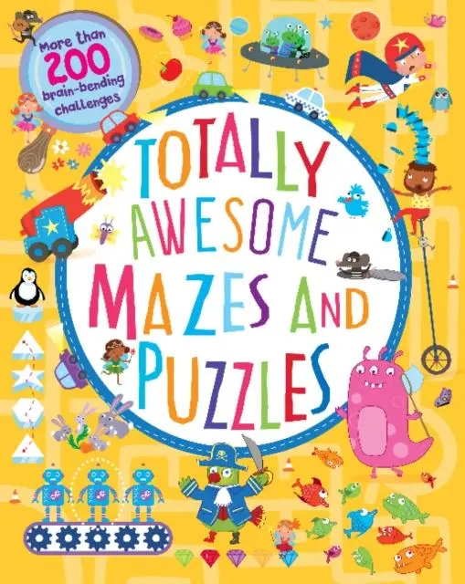 Cover: 9781646382163 | Totally Awesome Mazes and Puzzles (Activity book for Ages 6 - 9)