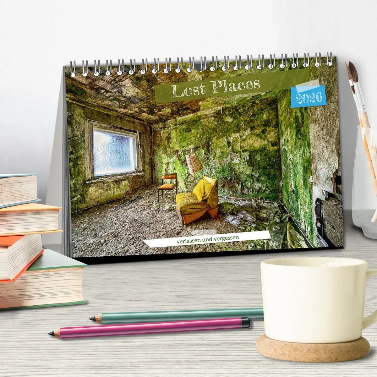 Bild: 9783457472163 | Lost Places - verlassen und vergessen (Tischkalender 2026 DIN A5...