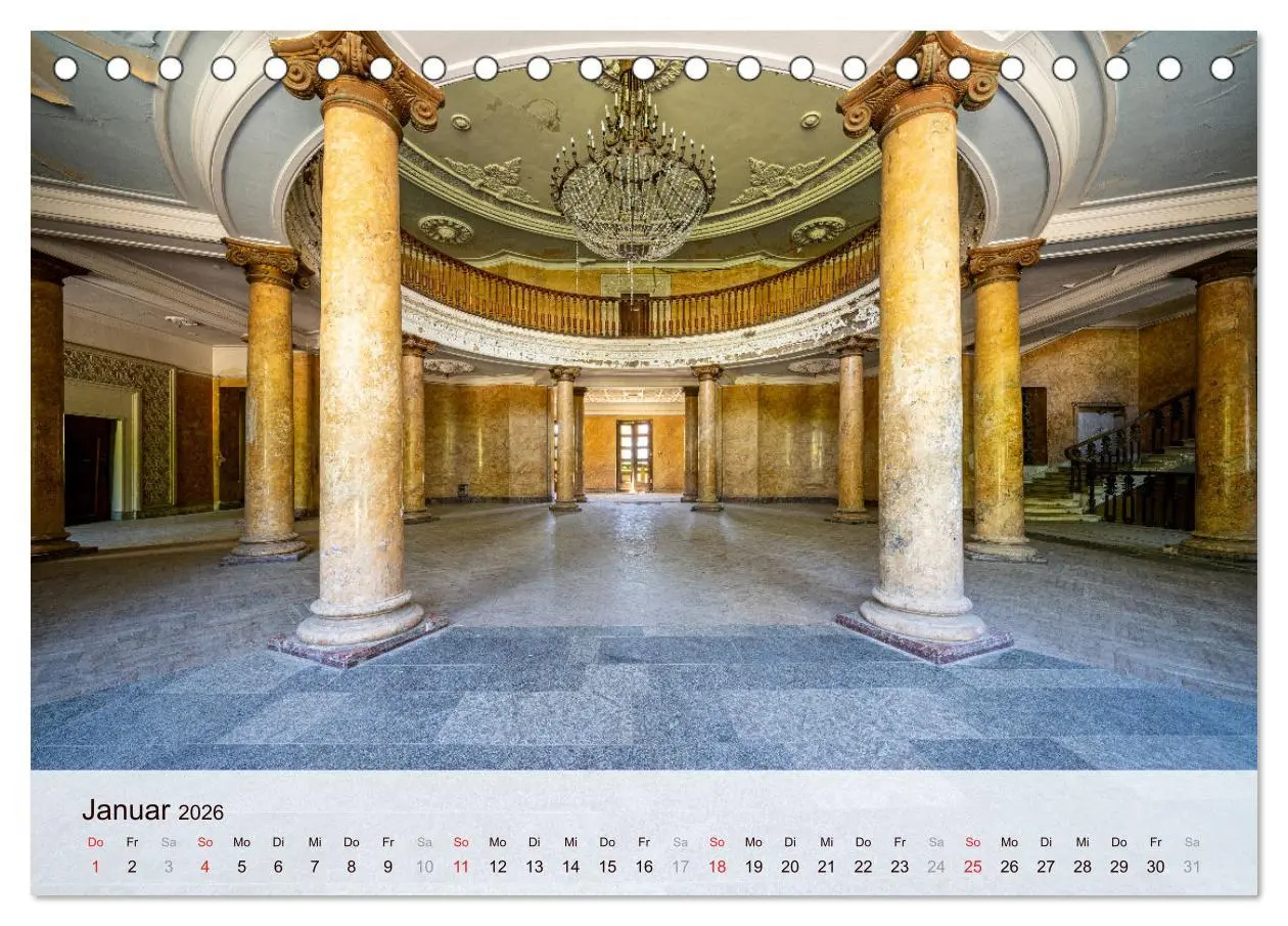 Bild: 9783457472163 | Lost Places - verlassen und vergessen (Tischkalender 2026 DIN A5...