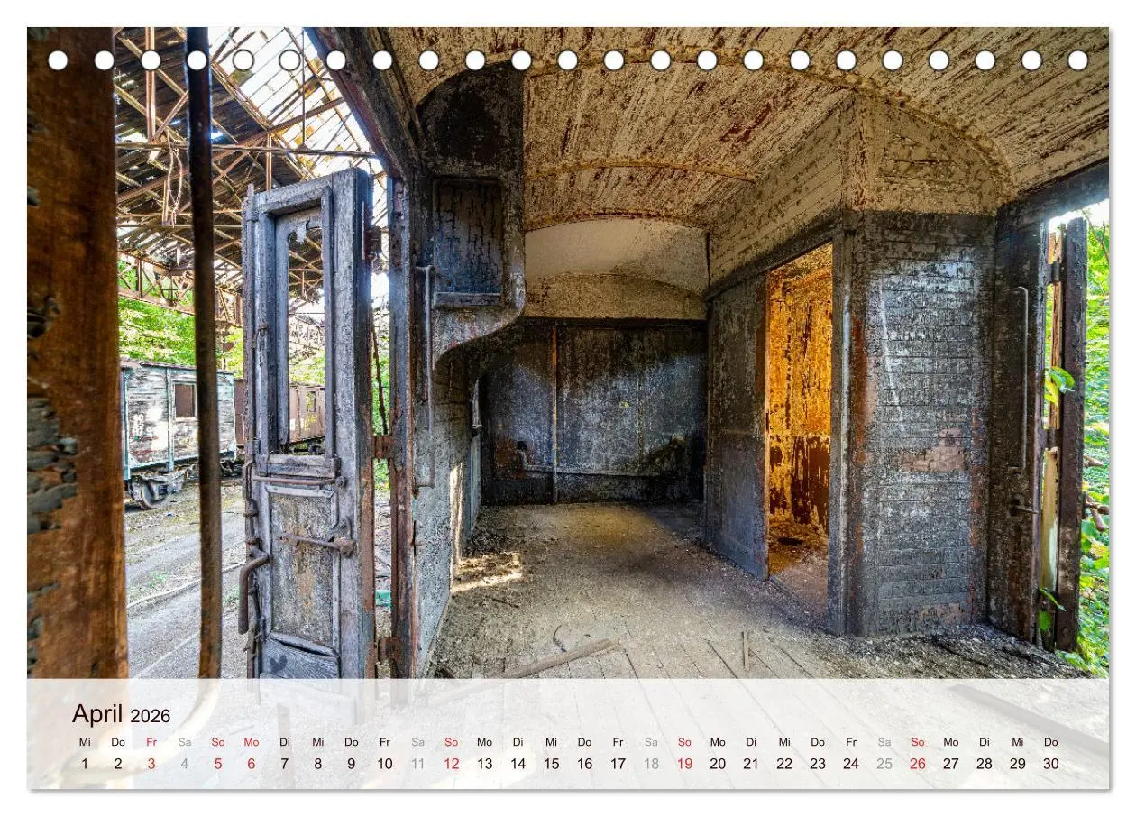 Bild: 9783457472163 | Lost Places - verlassen und vergessen (Tischkalender 2026 DIN A5...
