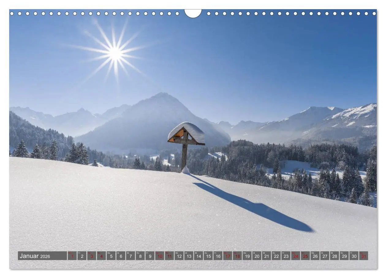 Bild: 9783457852163 | Faszination Oberallgäu (Wandkalender 2026 DIN A3 quer), CALVENDO...