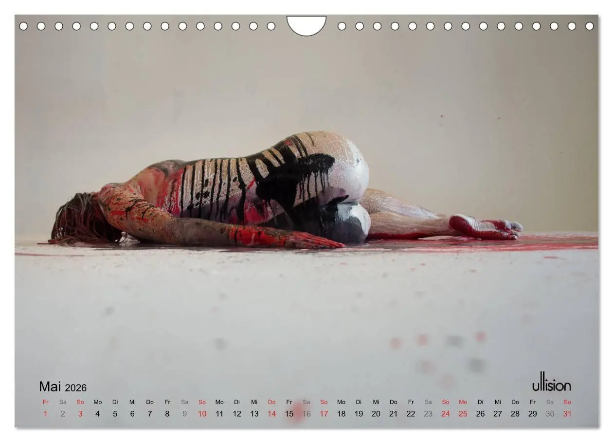 Bild: 9783457922163 | FARBSPIELE - Akt im Feuerwerk der Farben (Wandkalender 2026 DIN A4...