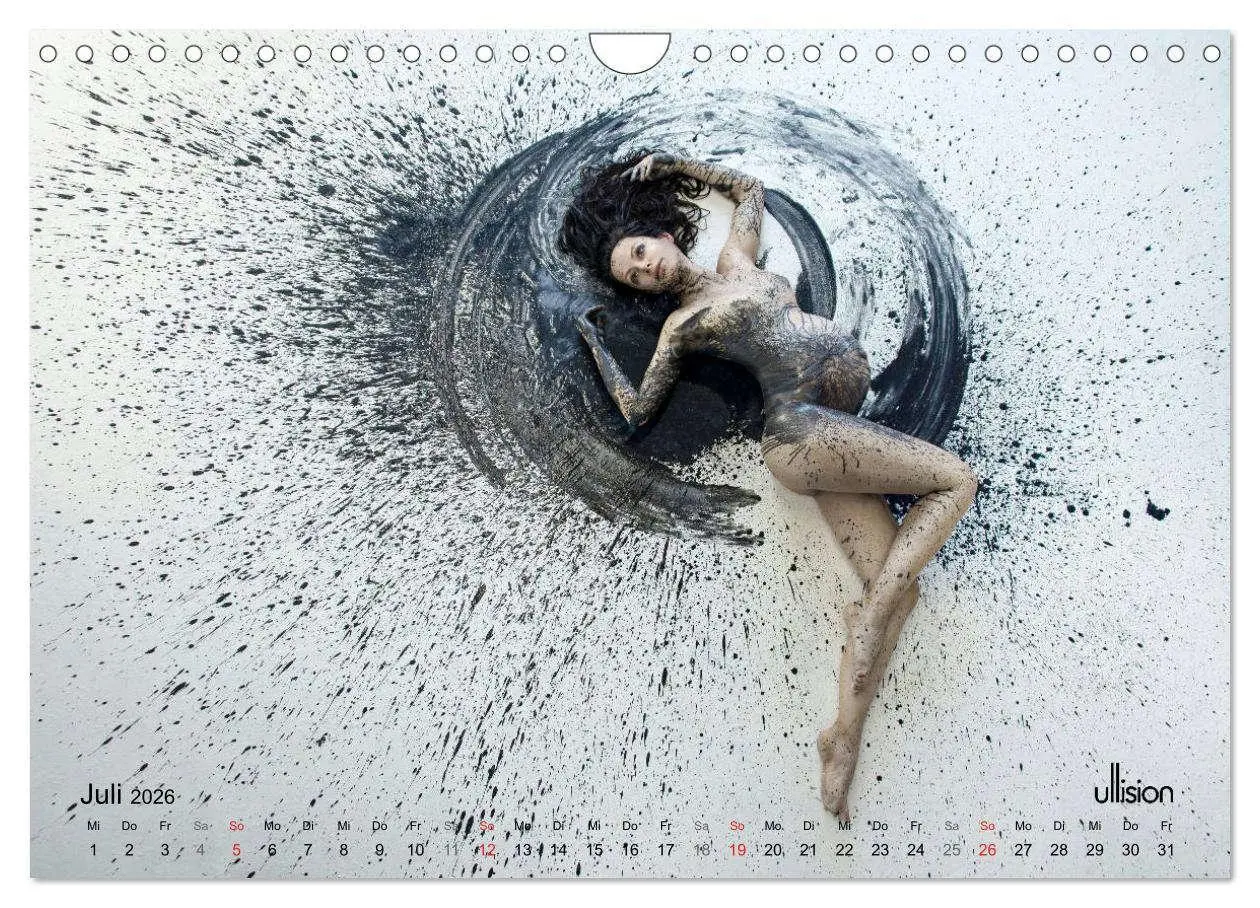 Bild: 9783457922163 | FARBSPIELE - Akt im Feuerwerk der Farben (Wandkalender 2026 DIN A4...
