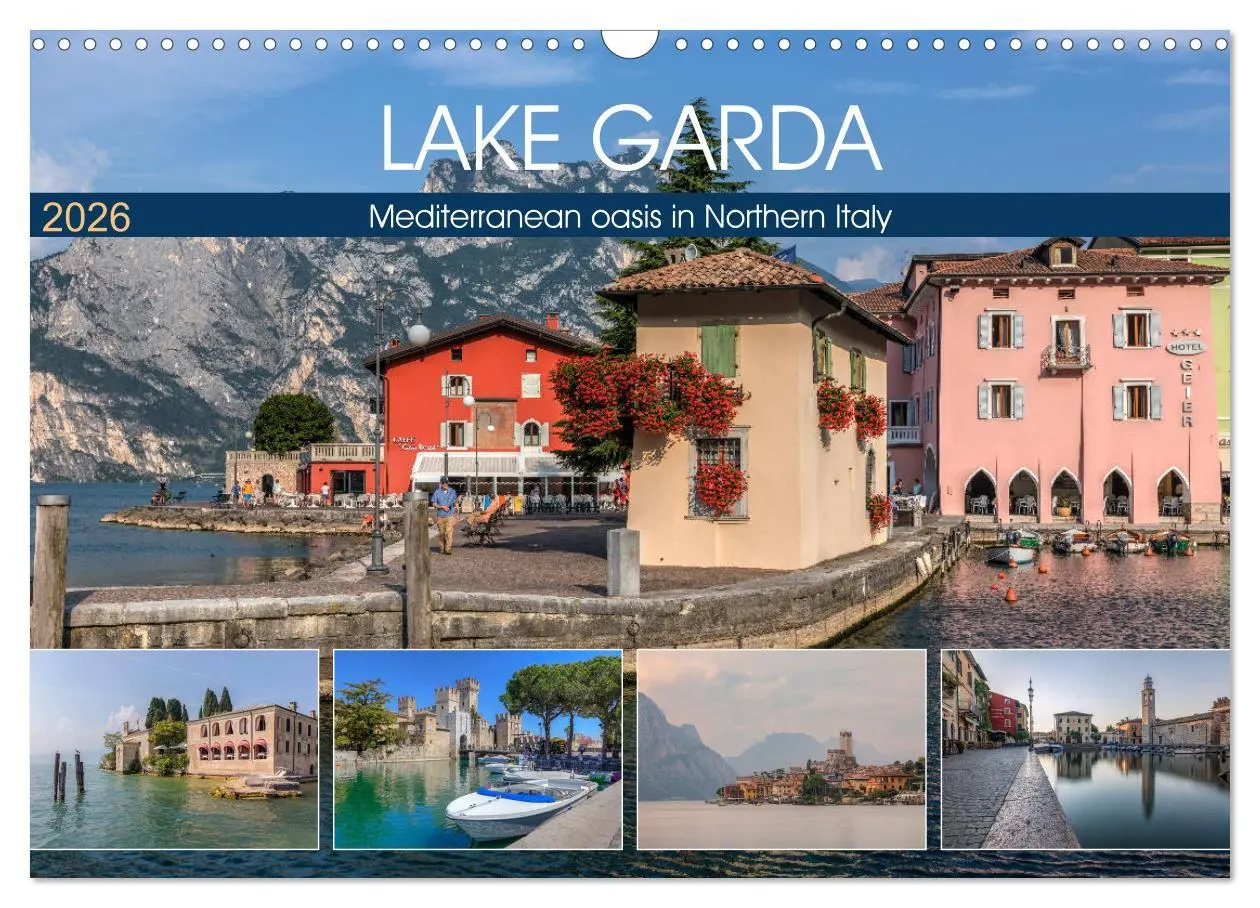 Cover: 9783516562163 | Lake Garda Mediterranean oasis in Northern Italy (Wall Calendar...