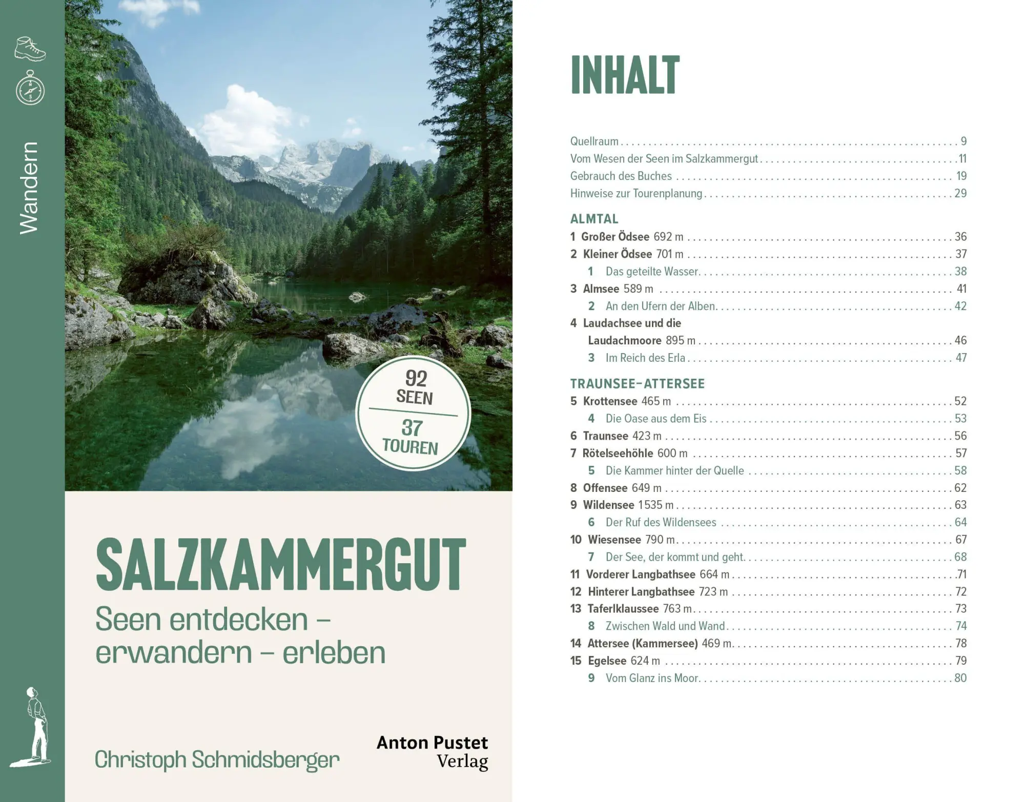 Bild: 9783702512163 | SALZKAMMERGUT - Seen | Seen entdecken - erwandern - erleben | Buch