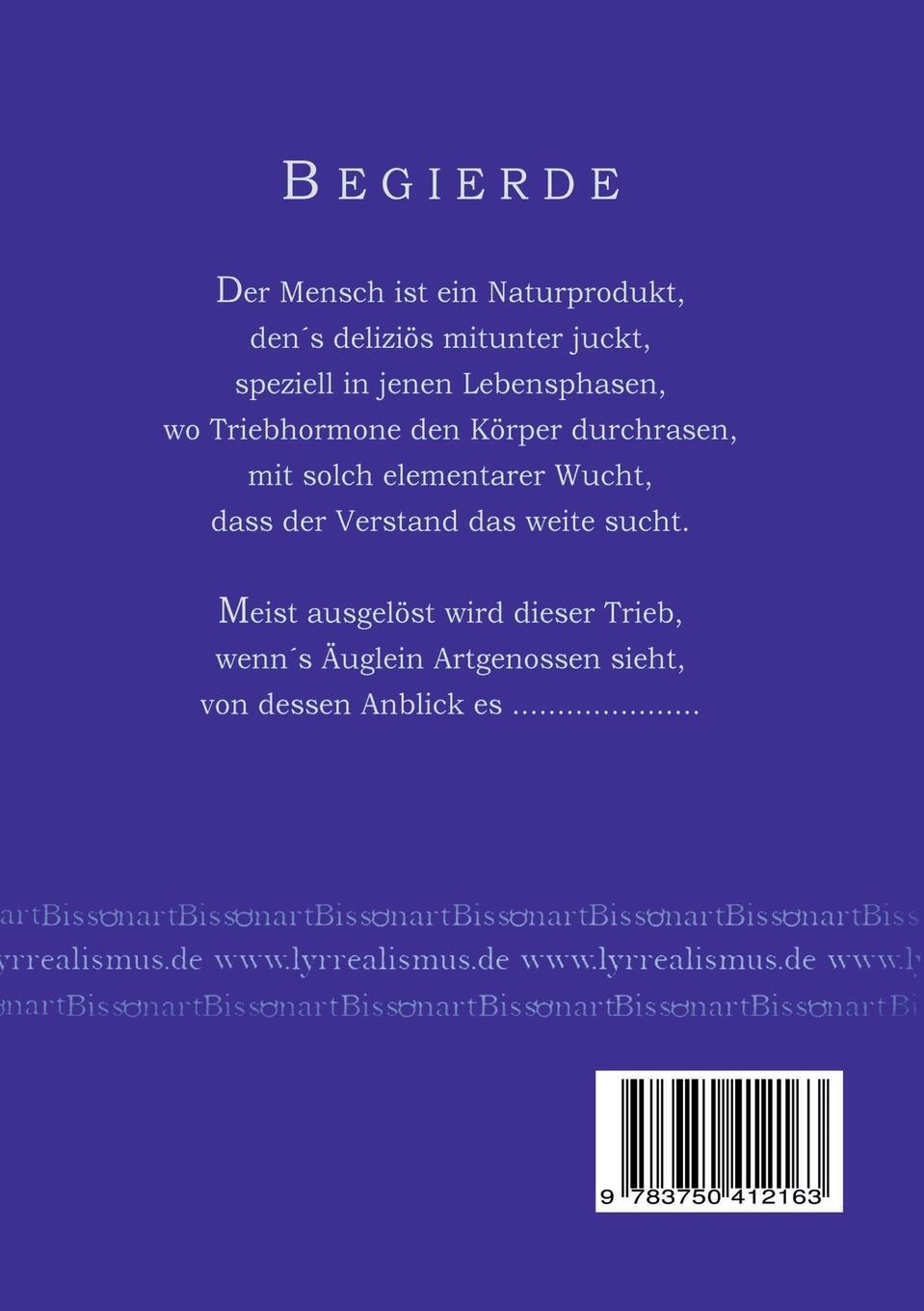 Rückseite: 9783750412163 | MENSCH GEDICHTE | Armin Bisson | Taschenbuch | Paperback | 76 S.