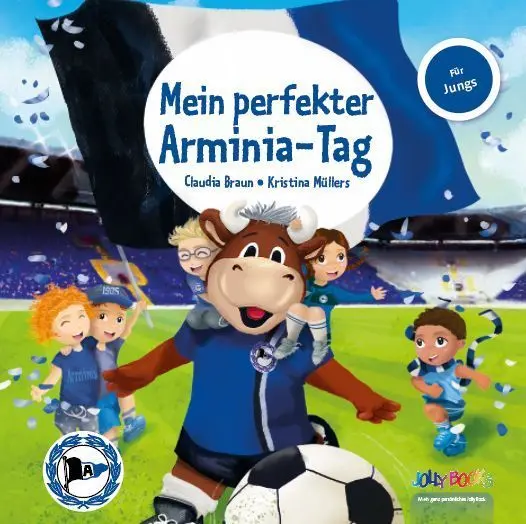 Cover: 9783945302163 | Mein perfekter Arminia-Tag, Für Jungs | Claudia Braun | Buch | 36 S.