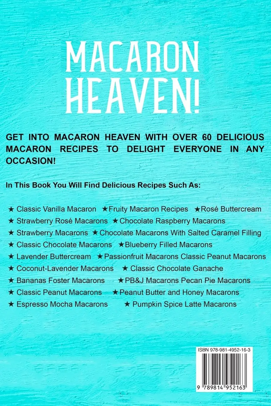 Rückseite: 9789814952163 | Macarons Recipe For Beginners | Ashlyn Scott | Taschenbuch | Englisch