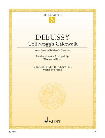 Cover: 9790001192163 | Golliwogg's Cakewalk | from Children's Corner | Claude Debussy | Buch