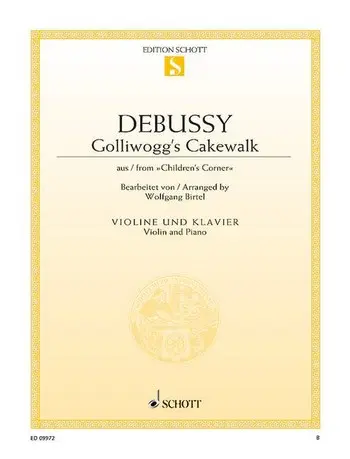 Cover: 9790001192163 | Golliwogg's Cakewalk | from Children's Corner | Claude Debussy | Buch