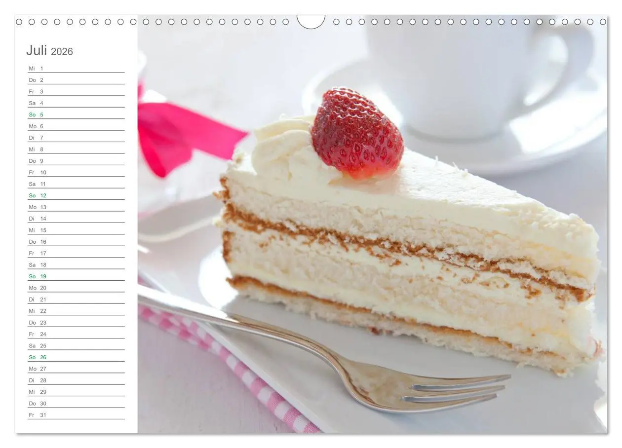 Bild: 9783516172263 | Mhhh ... Kuchenzeit Mein Küchenplaner (Wandkalender 2026 DIN A3...