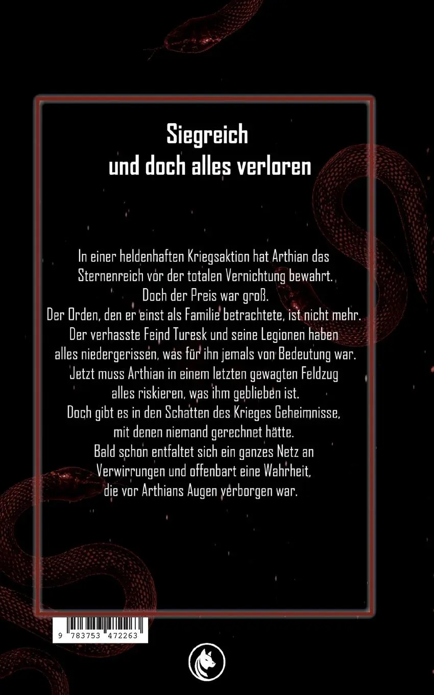Rückseite: 9783753472263 | Imperium der Schlange | Sternenlied-Reihe 3 | Ryan Skye | Taschenbuch