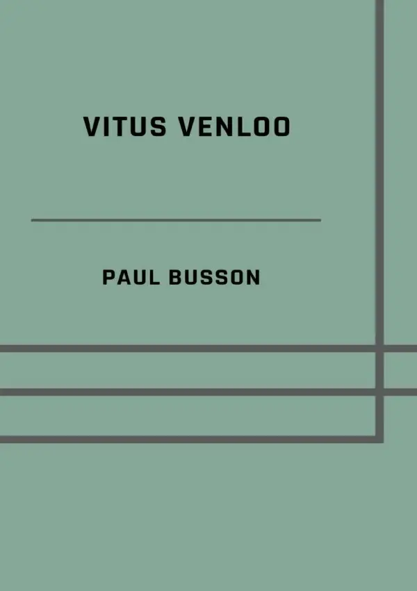 Cover: 9783819042263 | Vitus Venloo | Die Geschichte einer Jugend. DE | Paul Busson | Buch