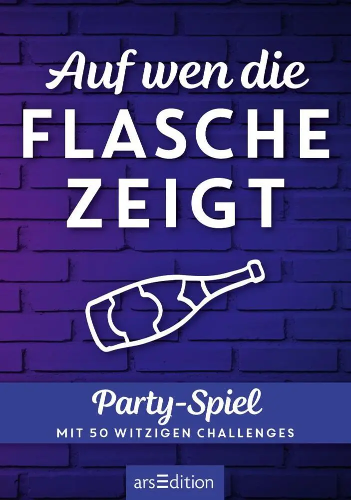 Bild: 4014489132363 | Auf wen die Flasche zeigt | Partyspiel mit 50 witzigen Challenges