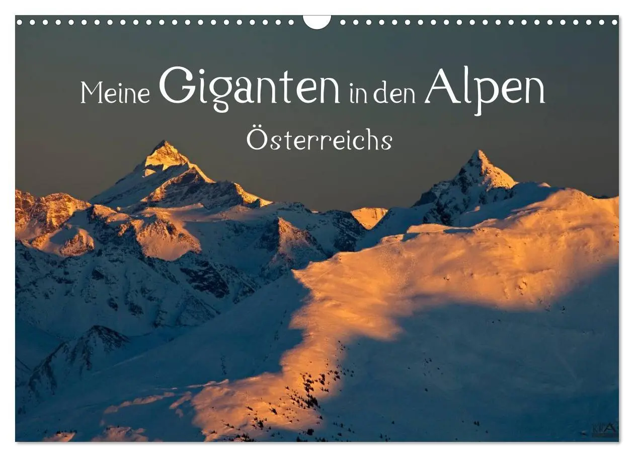 Cover: 9783435672363 | Meine Giganten in den Alpen Österreichs (Wandkalender 2025 DIN A3...