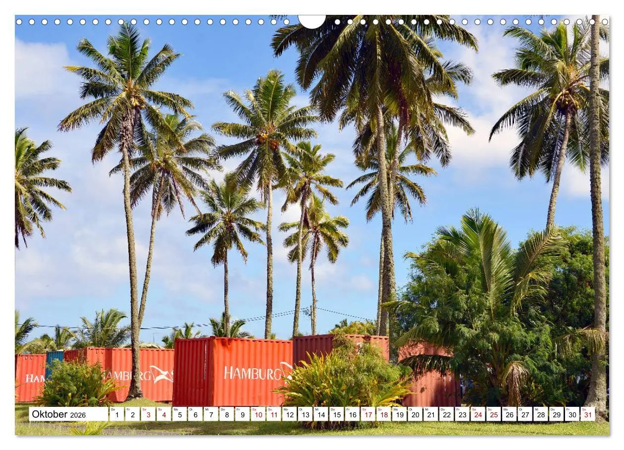 Bild: 9783457832363 | Rarotonga - Trauminsel im Südpazifik. (Wandkalender 2026 DIN A3...