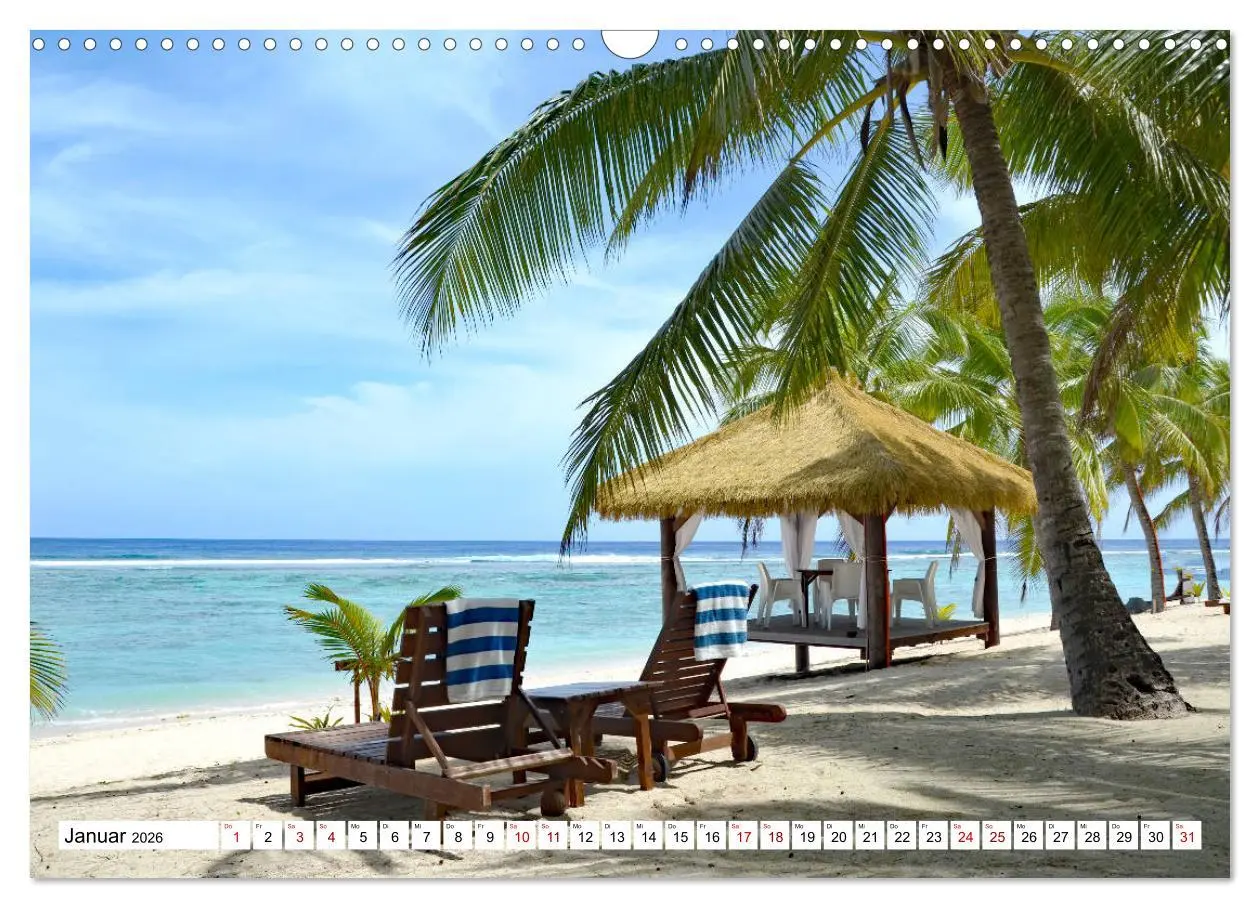 Bild: 9783457832363 | Rarotonga - Trauminsel im Südpazifik. (Wandkalender 2026 DIN A3...