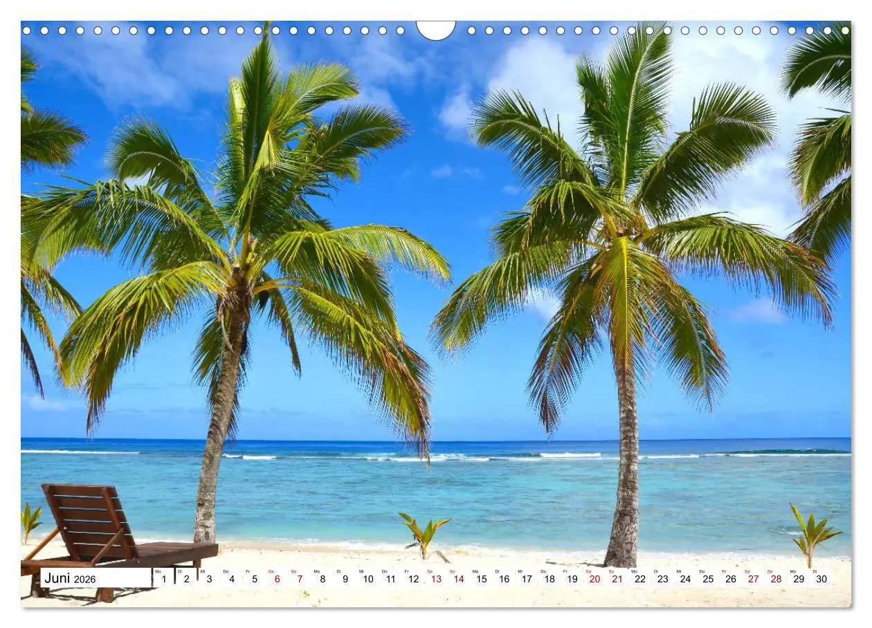 Bild: 9783457832363 | Rarotonga - Trauminsel im Südpazifik. (Wandkalender 2026 DIN A3...