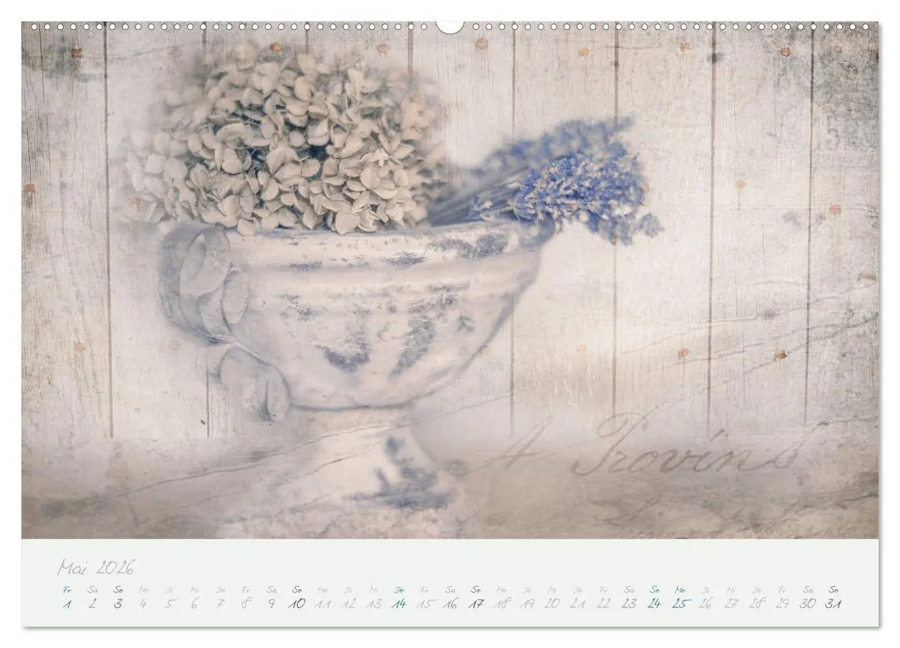 Bild: 9783457902363 | Shabby ist Chic (Wandkalender 2026 DIN A2 quer), CALVENDO...