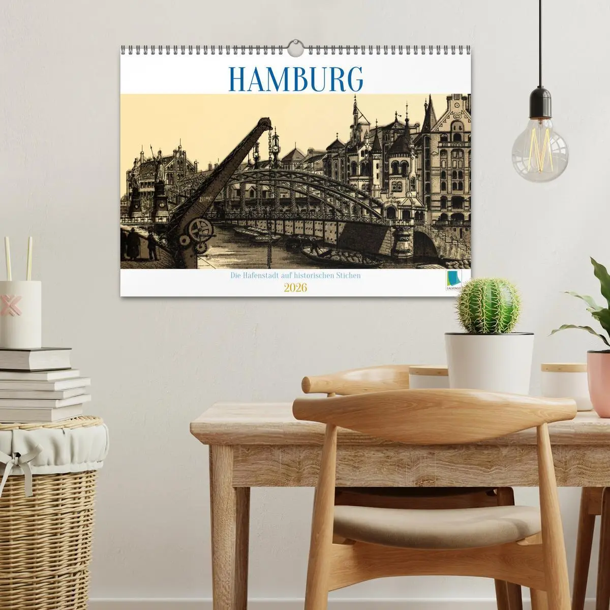 Bild: 9783516612363 | Hamburg: Die Hafenstadt auf historischen Stichen (Wandkalender 2026...